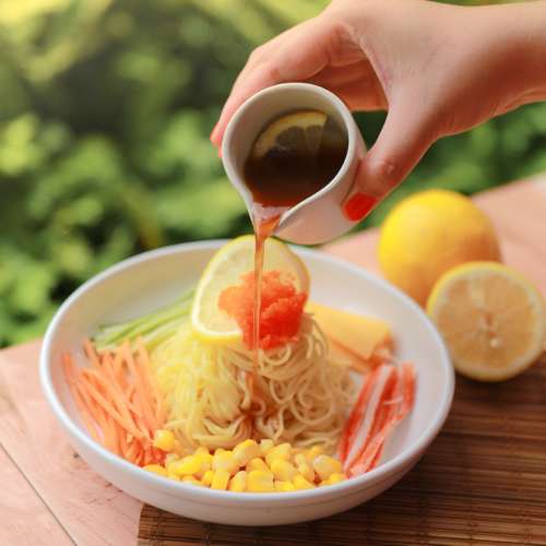 Cold Noodles with Spicy Sauce