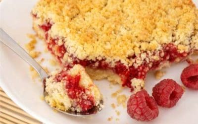 Raspberry Crumb Cake Crust